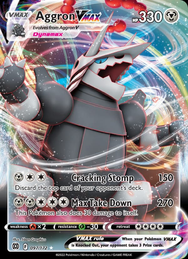 Aggron VMAX 097/172 Brilliant Stars (EN)