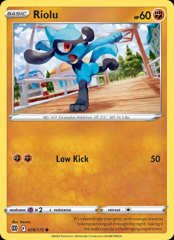 Riolu 078/172 Brilliant Stars (EN)