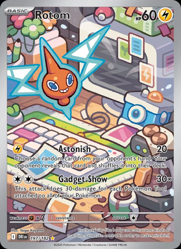 Rotom 197/182 Destined Rivals (EN)