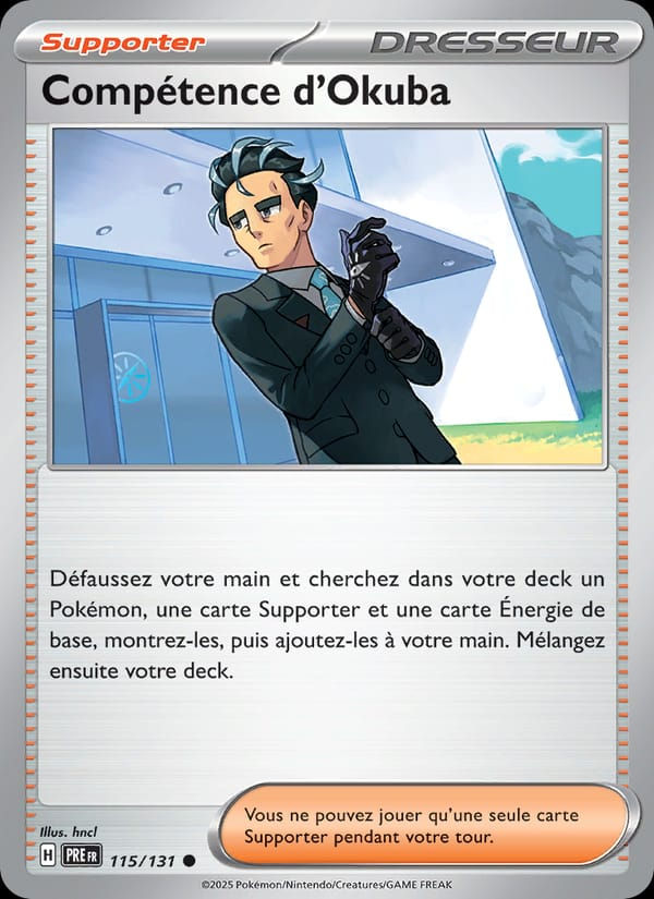 Compétence d'Okuba 115/131 Évolutions Prismatiques (FR)