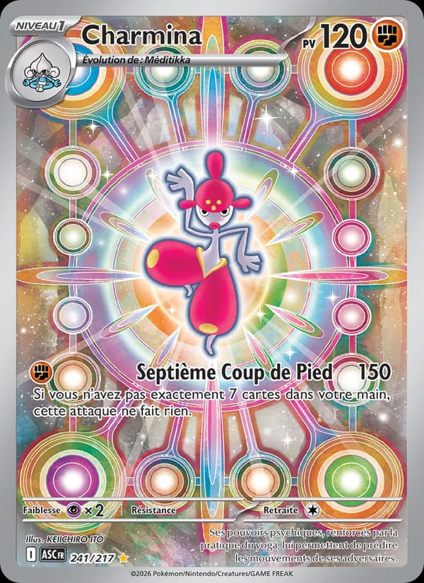 Charmina 241/217 Héros Transcendants (FR)