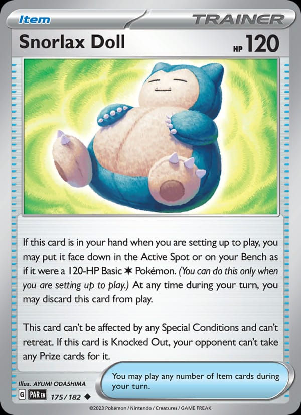 Snorlax Doll 175/182 Paradox Rift (EN)