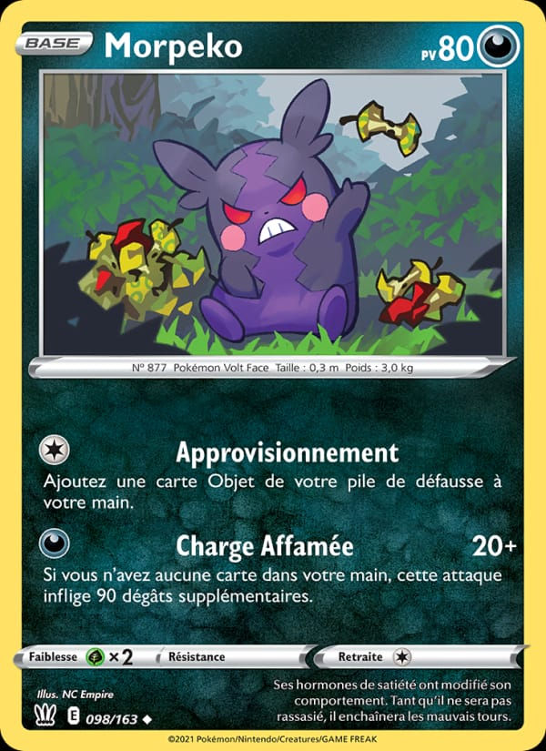 Morpeko 098/163 Styles de combat (FR)