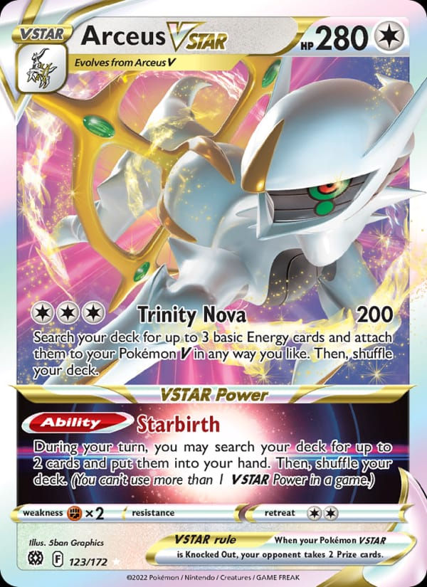 Arceus VSTAR 123/172 Brilliant Stars (EN)