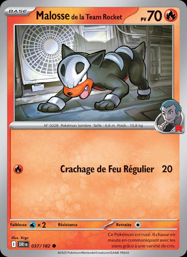 Malosse de la Team Rocket 037/182 Rivalités Destinées (FR)