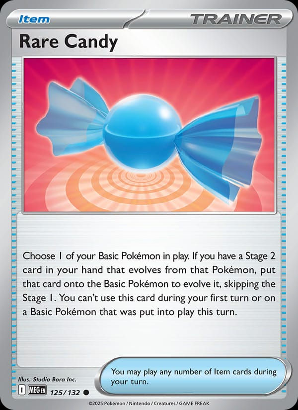 Rare Candy 125/132 Mega Evolution (EN)