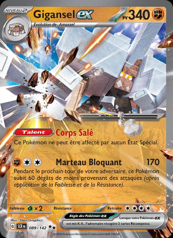 Gigansel-ex 089/142 Couronne Stellaire (FR)