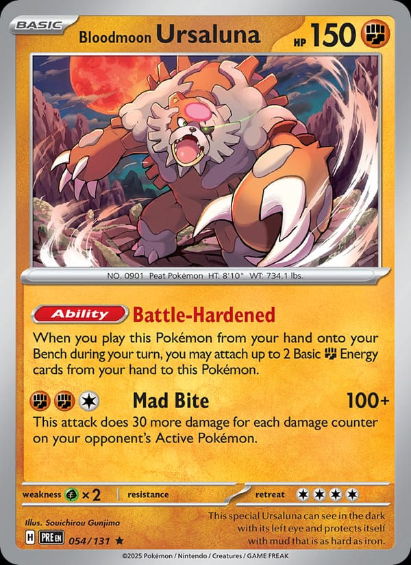 Bloodmoon Ursaluna 054/131 Prismatic Evolutions (EN)