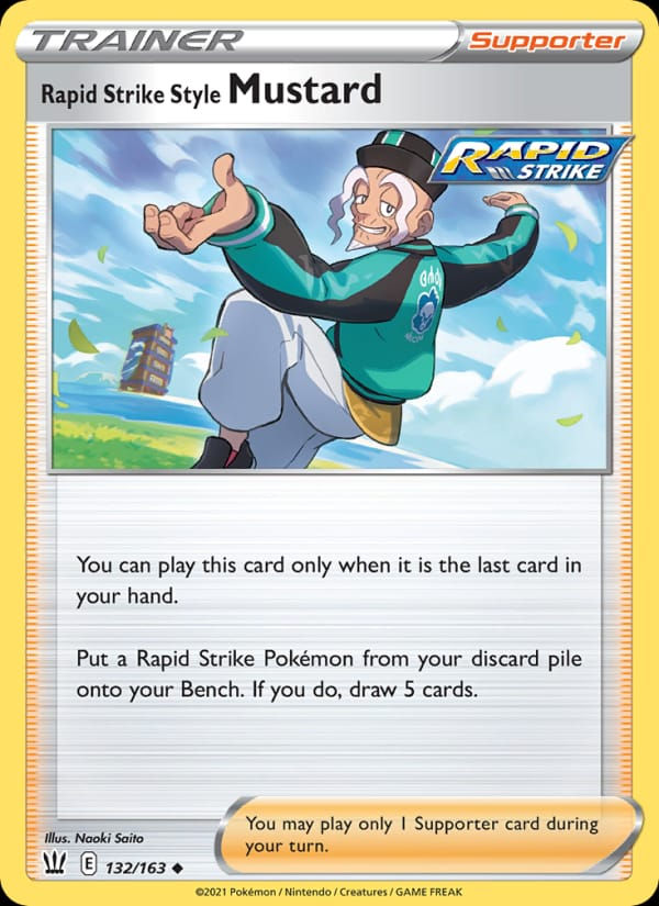 Rapid Strike Style Mustard 132/163 Battle Styles (EN)