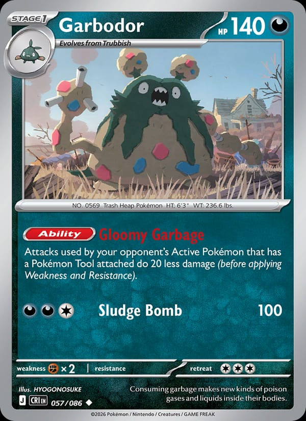 Garbodor 057/086 Chaos Rising (EN)