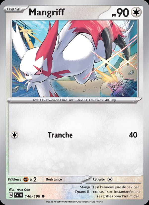 Mangriff 146/198 Écarlate et Violet (FR)