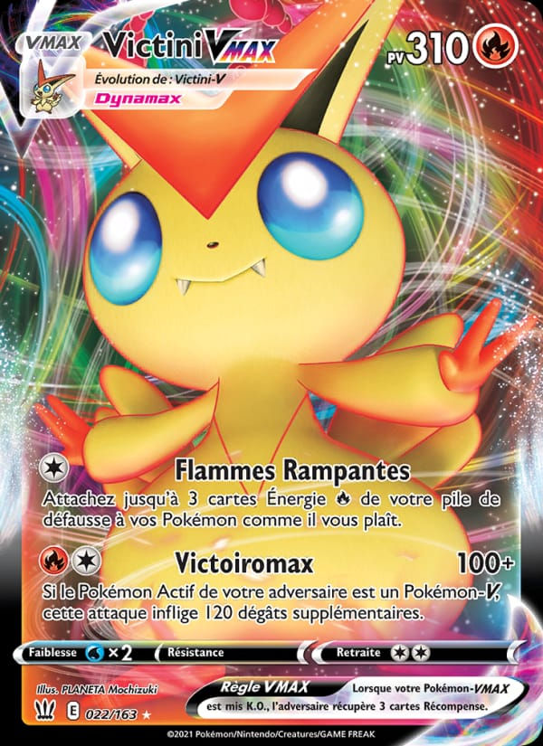 Victini VMAX 022/163 Styles de combat (FR)