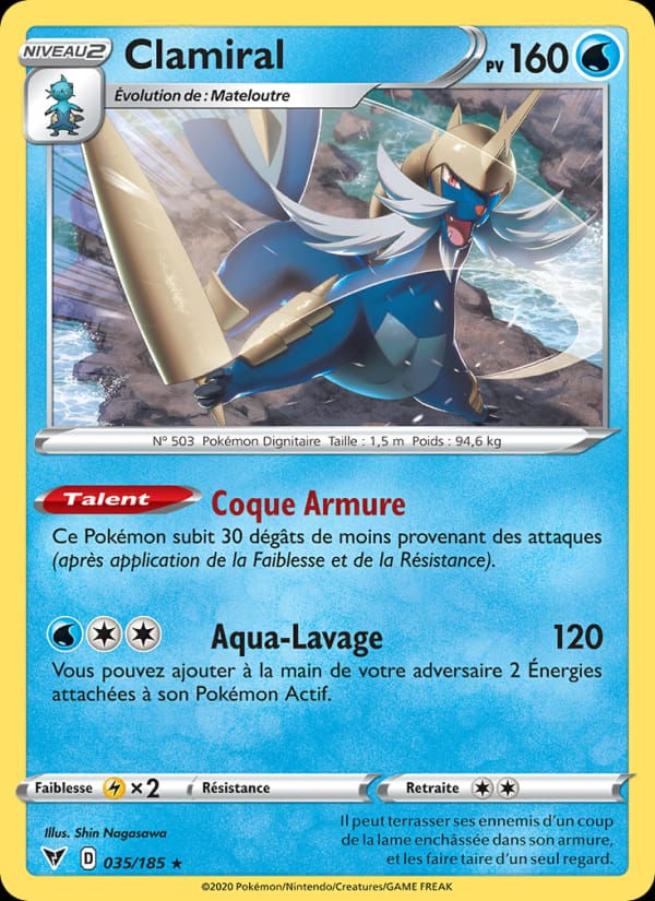 Clamiral 035/185 Voltage Éclatant (FR)