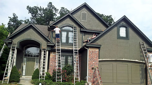 Ellicott City Maryland exterior painting