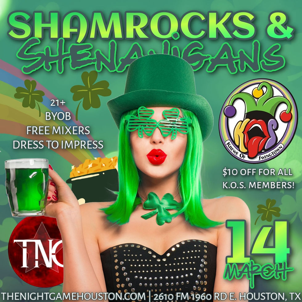 Shamrocks & Shenanigans!