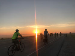 Day 3 - riding with the sunrise