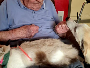 Mardi 24 Juin :L’après midi nous avons eu la visite de l’association » le cœur sur la patte » c’est toujours un grand moment de partage et de convivialité.Ce rendez-vous régulier est toujours trè...