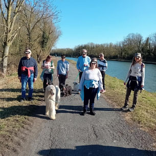 Cet après-midi promenade avec les résidents du rayon vert de cantin En compagnie de Népal Nina Twiggy et Quokka