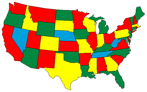 Can you find West Virginia?