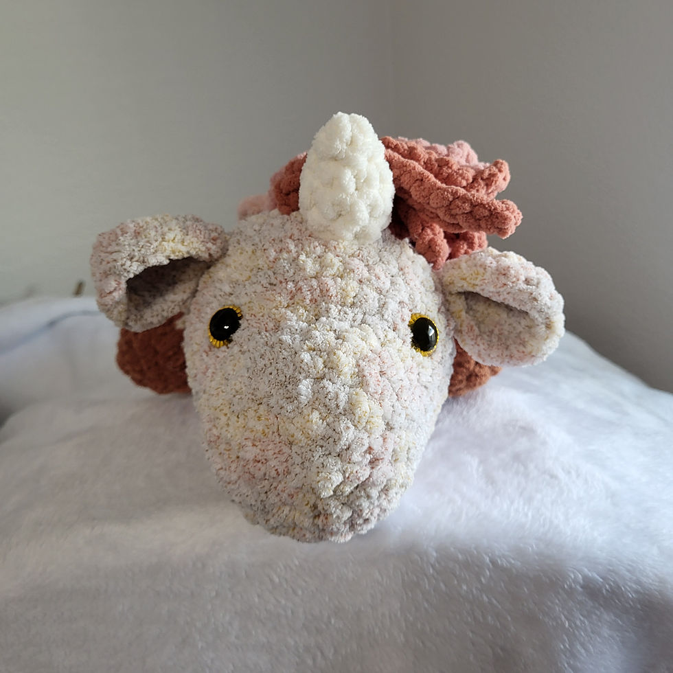 Thumbnail: Neutral Unicorn Plushie