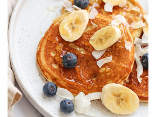 Banana and Coconut Pancakes