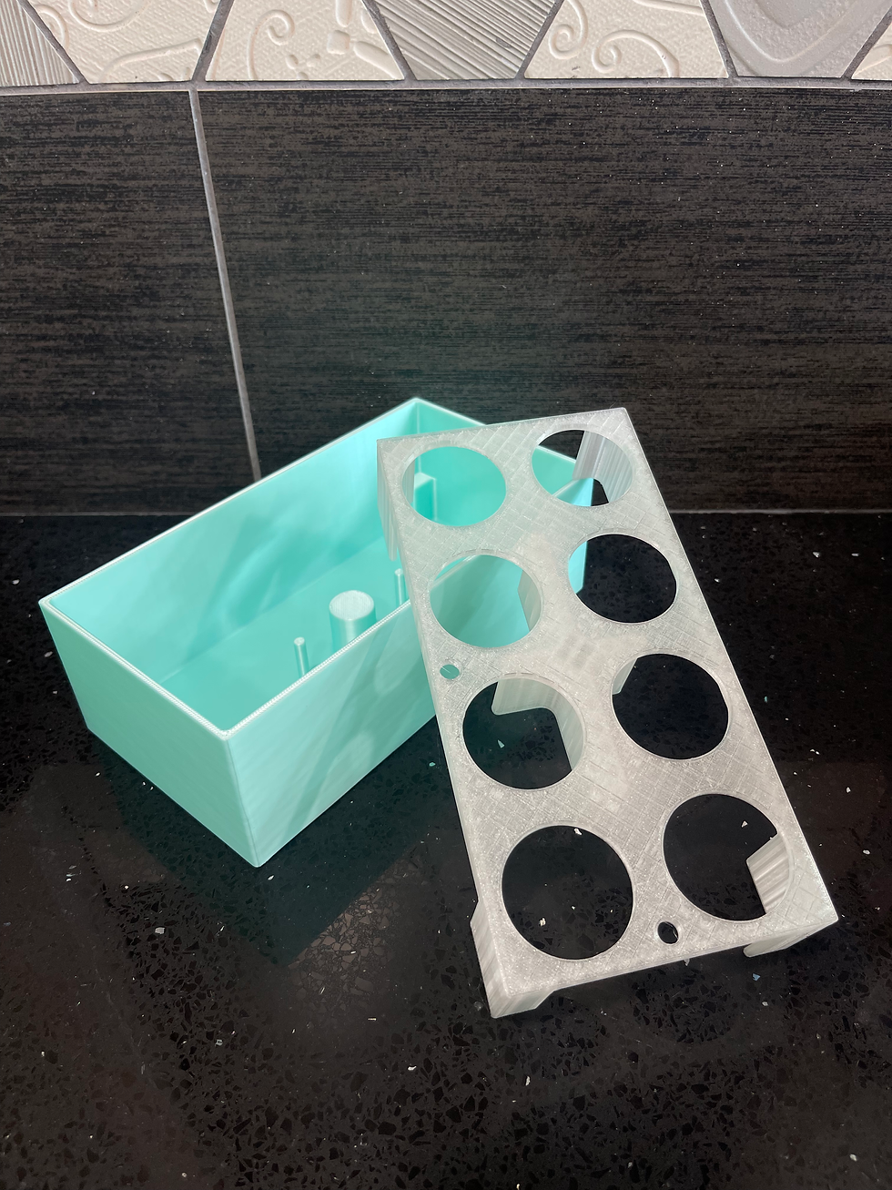Thumbnail: Community Self-watering system (CSS) 8 slot 2oz with lids