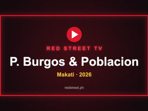 Red Street TV: P. Burgos & Poblacion