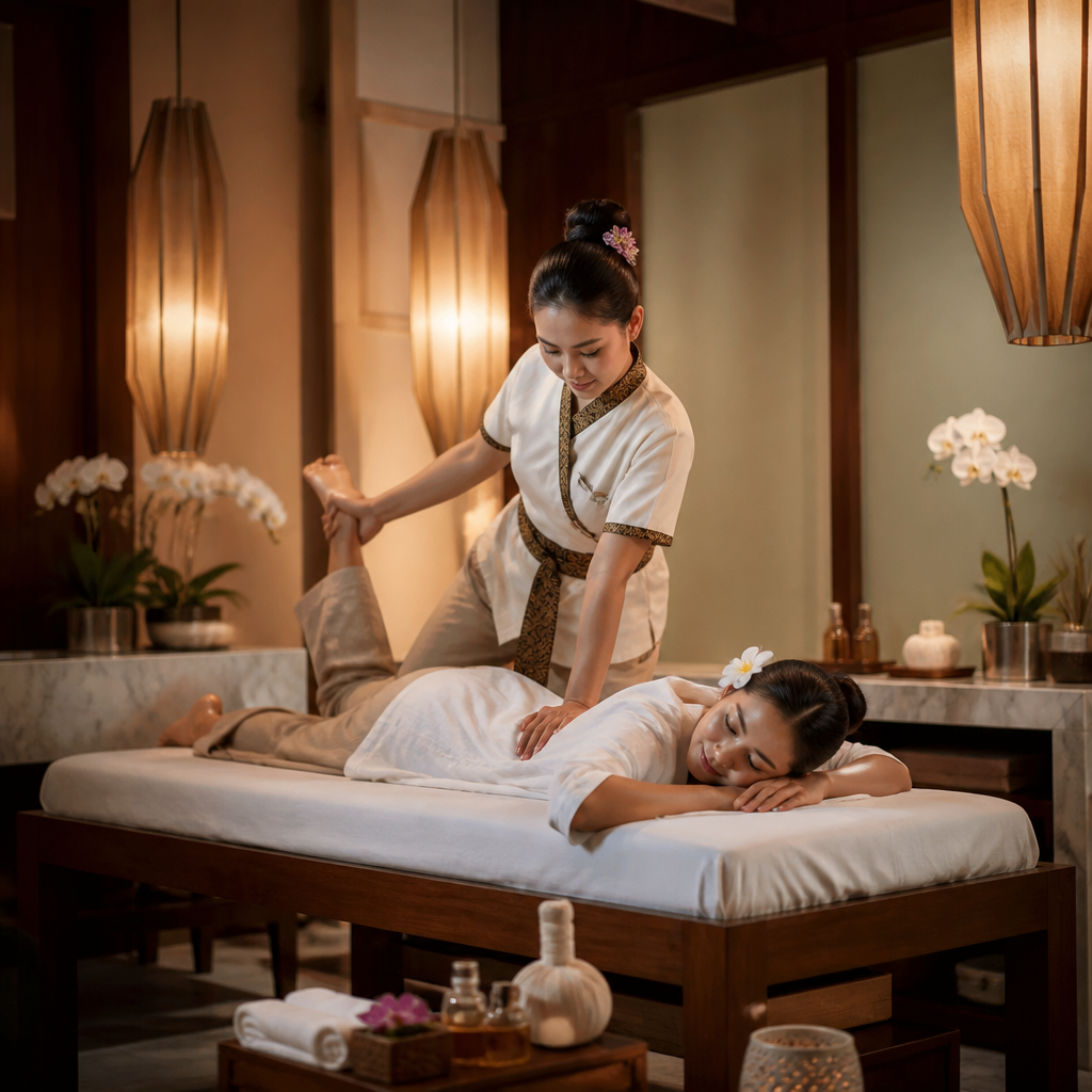 Thai Oil Massage in Thailand