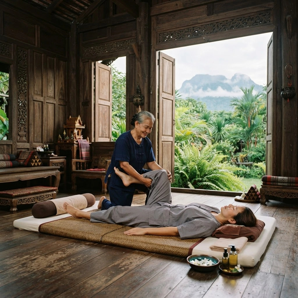 Thai massage in Chiang Mai