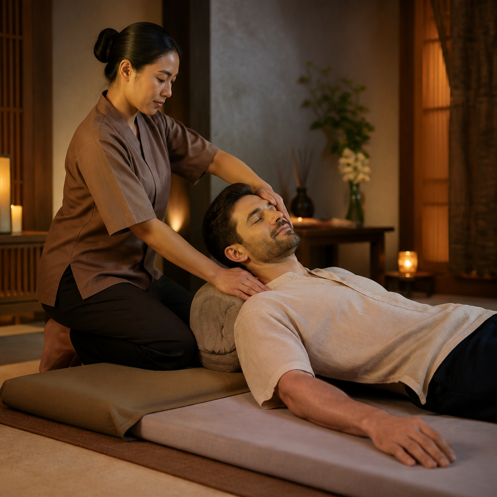 Head and Shoulder Massage in Thailand