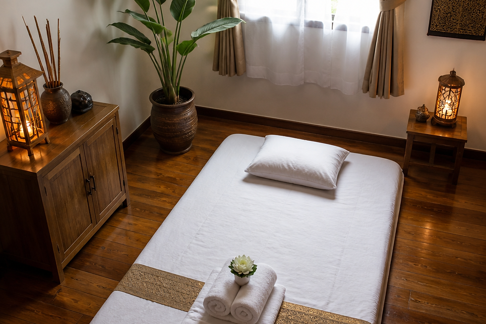 Massage Oil Application