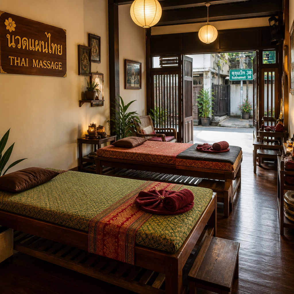 Foot Massage and Thai Reflexology in Thailand