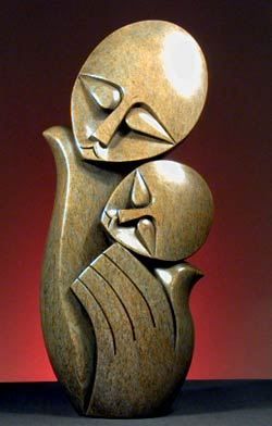 Oeuvre de la sculpture Shona.
