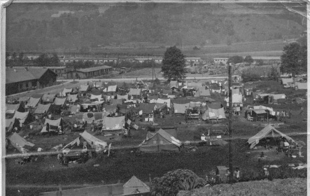 Camp des Anglais au Stalag XVIII C en Autriche