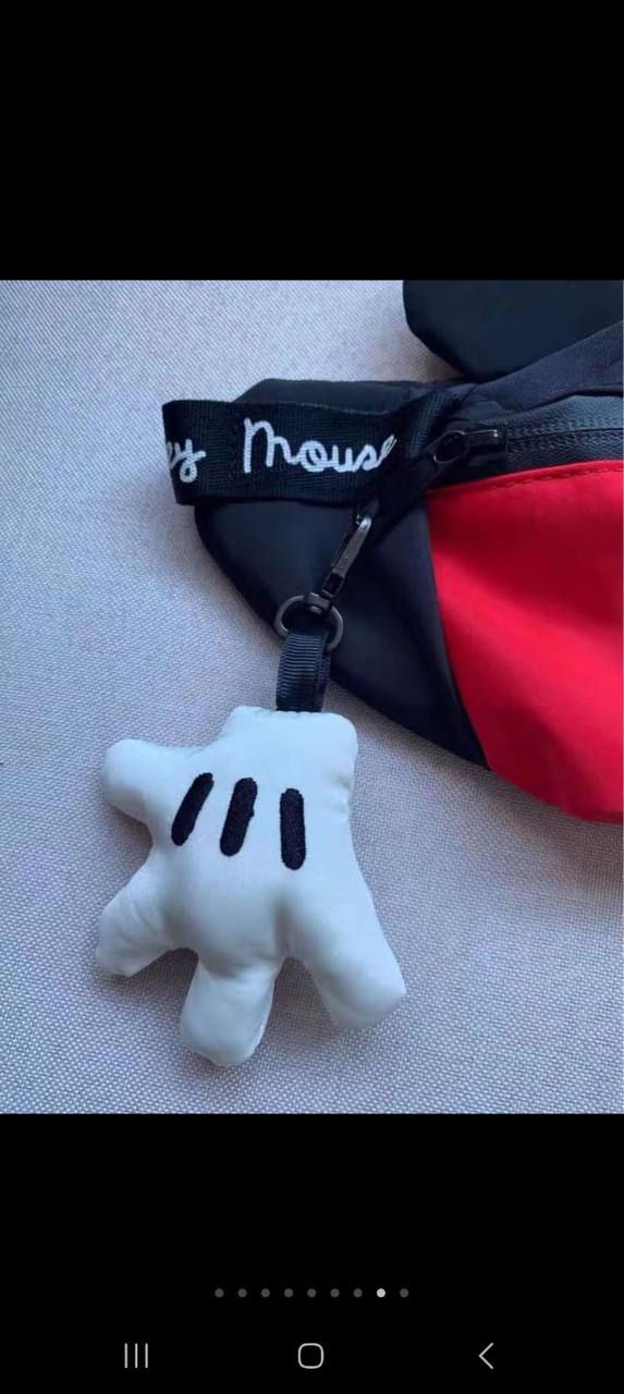 Küçük resim: Mickey Mouse Kulaklı Bel Çantası