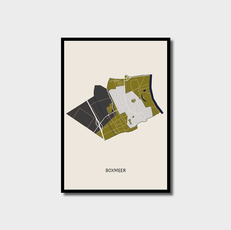 Thumbnail: Stadskaart Boxmeer | noy
