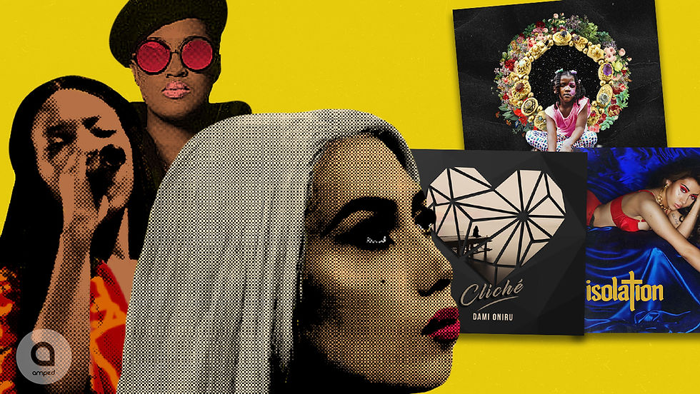 WCW music, Dami Oniru - Cliche, Rapsody Laila's Wisdom, Kali Uchis - Isolation. Celebrating women's music