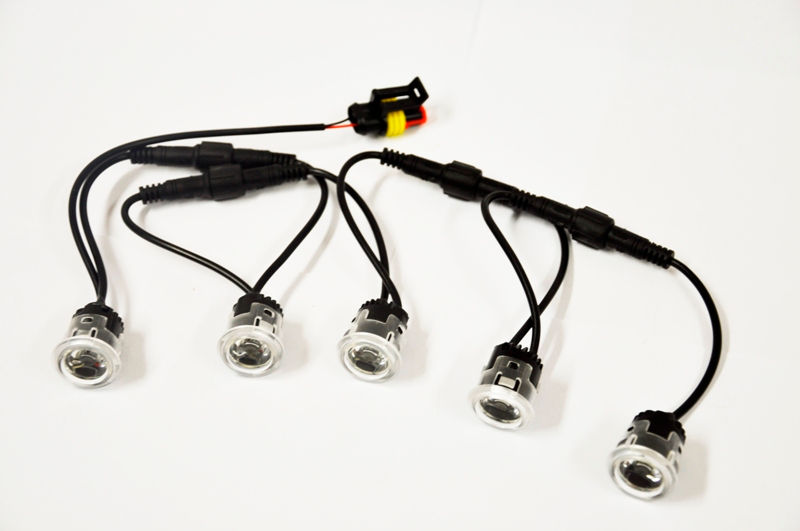 Miniatura: ŚWIATŁA DO JAZDY DZIENNEJ LED 502 MINI