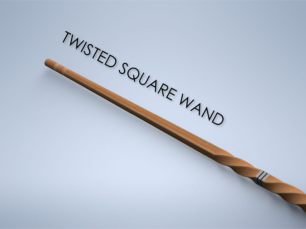 Thumbnail: Spiral Magic Wand - 3D Print File - Wand 22 - Personal Use