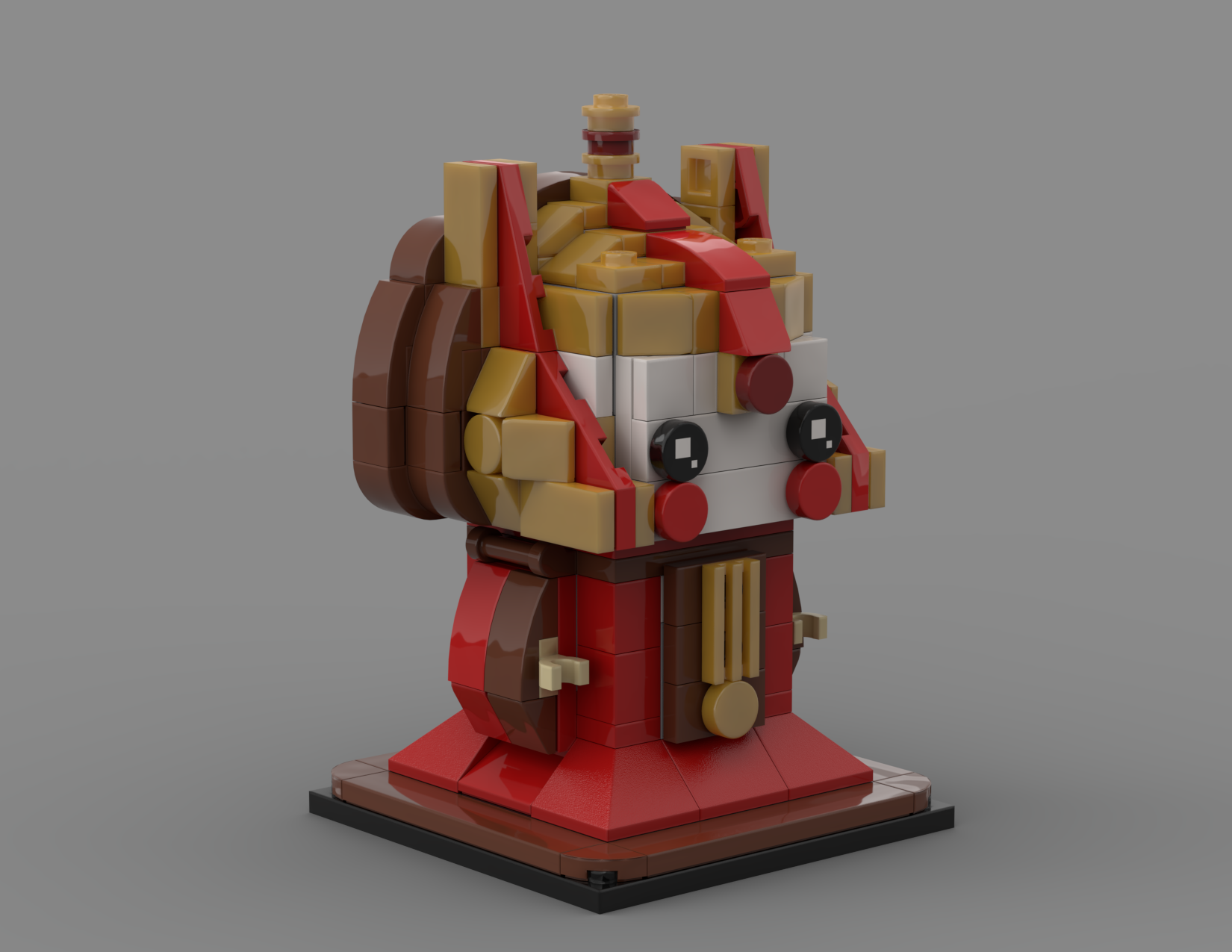 Queen Amidala - Lego Brickheadz Instructions