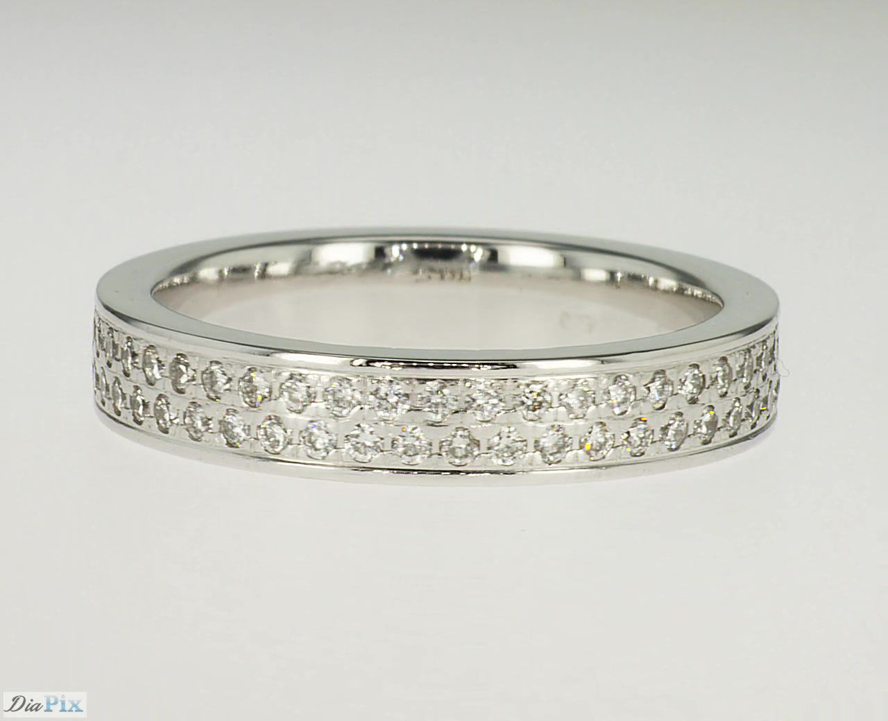 Outlet wedding band little diamonds