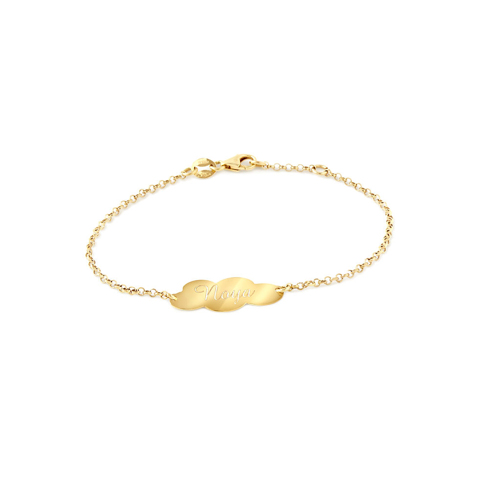 Thumbnail: Child bracelet 18kt gold