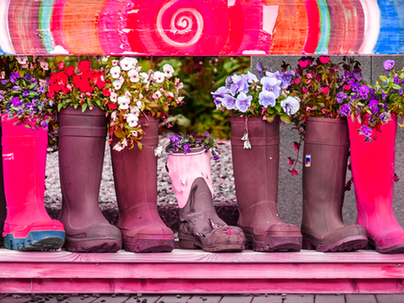Ihre Gummistiefel als Hingucker auf der LAGA