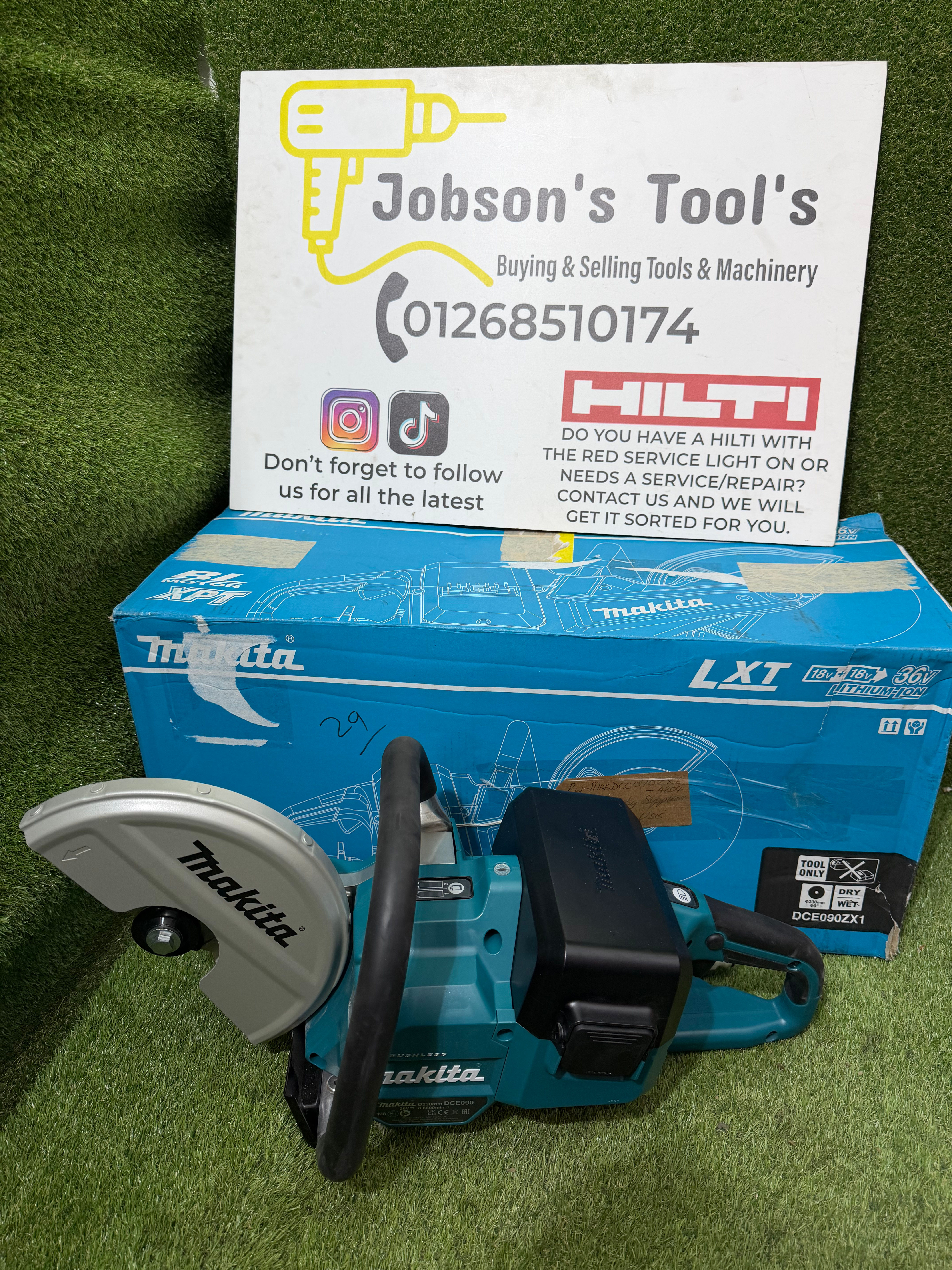 Makita DCE090Z Twin 18V LXT Brushless Cut Off Saw (Body Only)