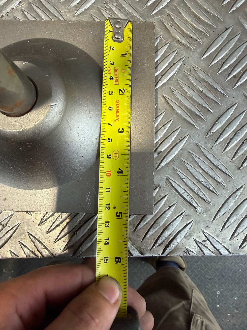 Thumbnail: Square Tamping Pad To Fit HILTI TE1000, TE1500, TE2000 AVR Tamper Foot