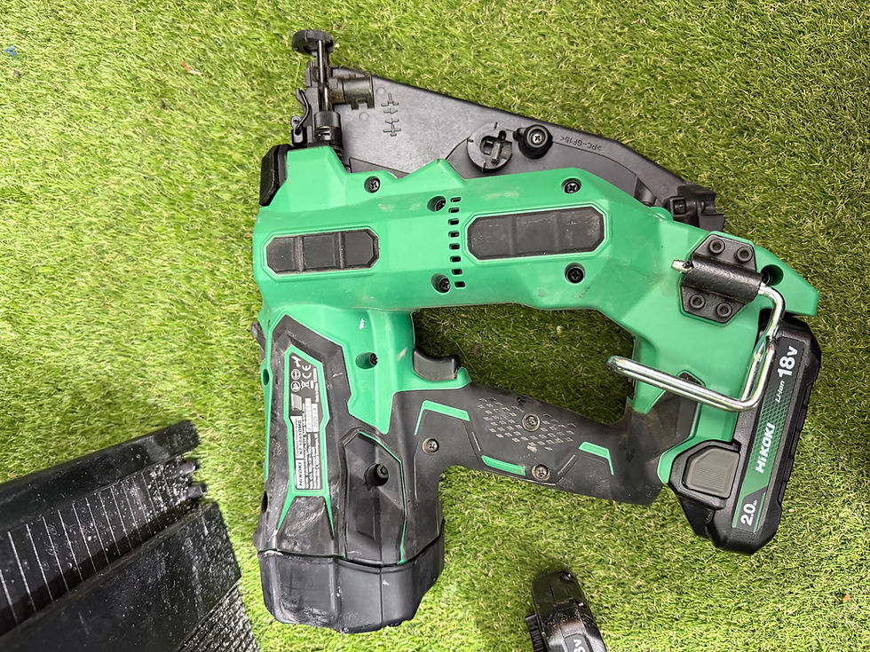 Thumbnail: Hikoki NT 1865DMB 18v lithium-ion 16GA 2nd fix nail gun, brushless nail gun