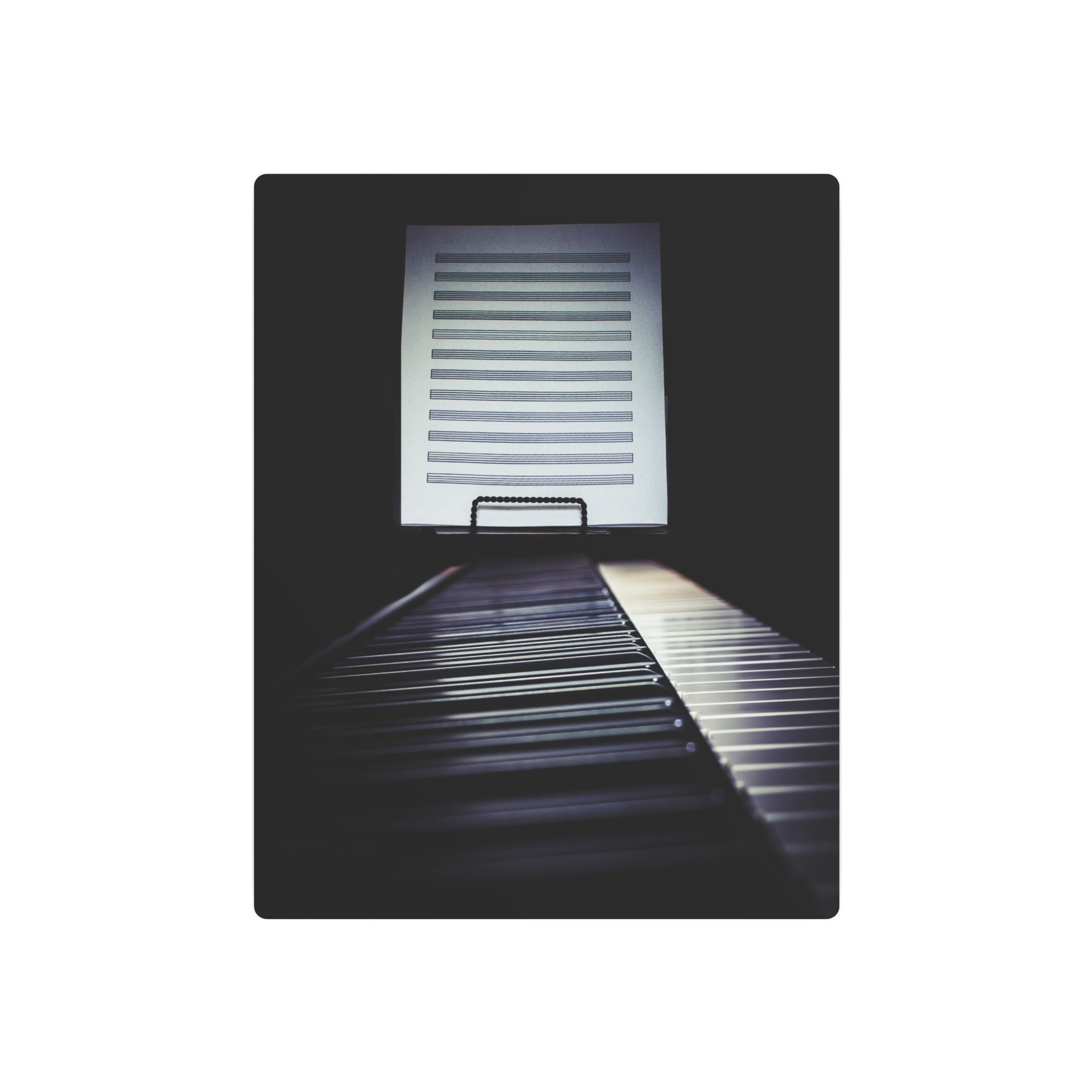 Blank Page Metal Art 