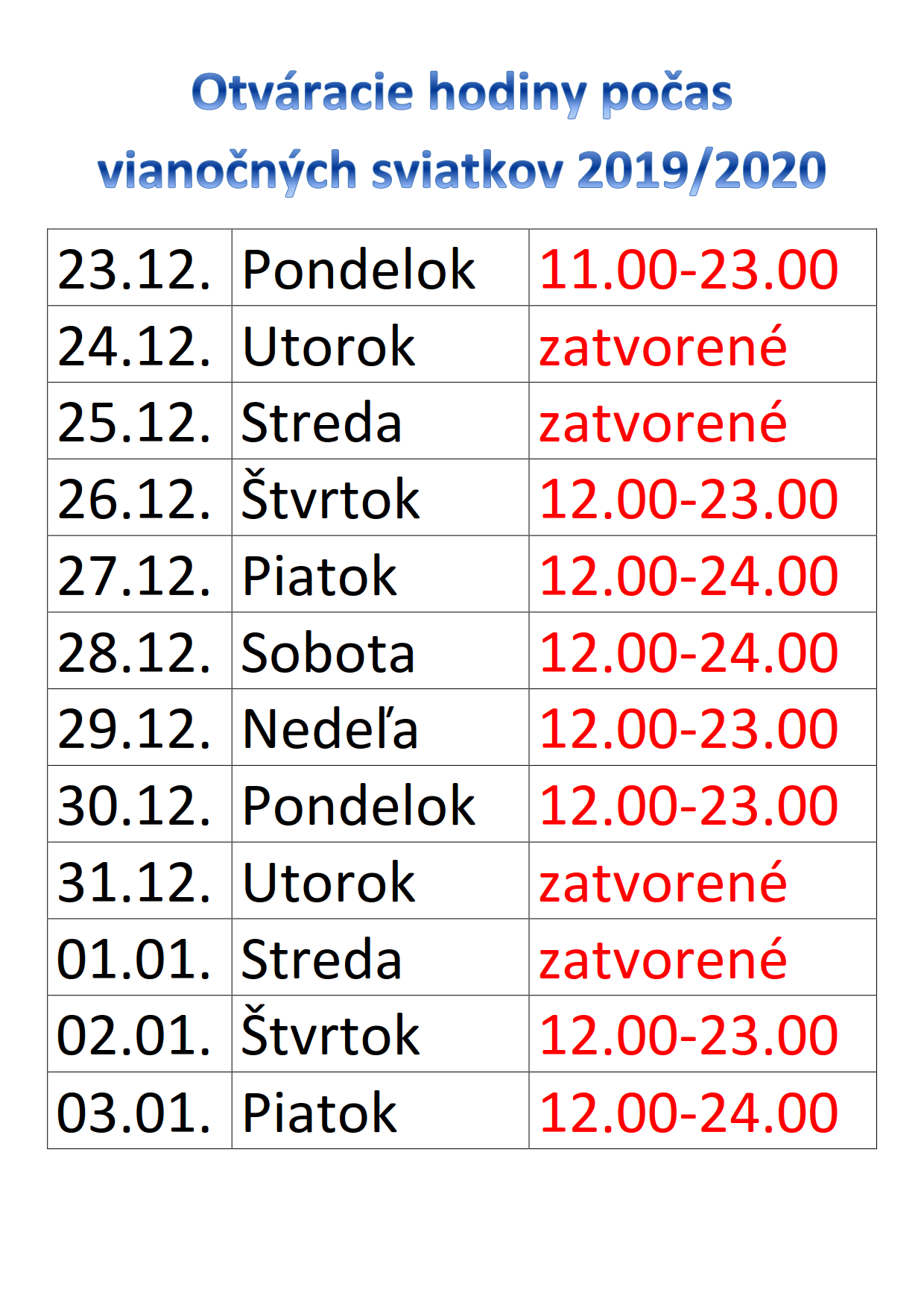 Otváracie_hodiny_vianoce_2019_reštika_1.