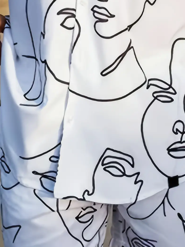 Miniatura: Set white abstract