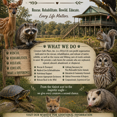 Creating a Safe Haven for Creatures: An Introduction to Creature Safe Place Inc